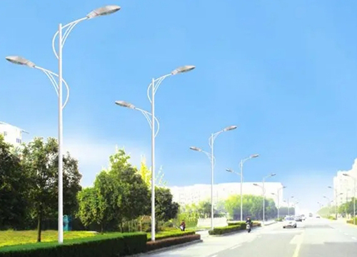 雙臂太陽能路燈